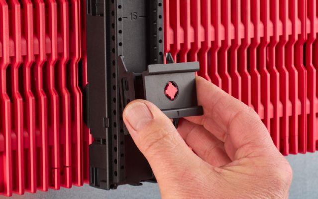Rittal RiLineX Busbar System RX HEIGHT-ADJUSTABLE SUPPORT RAIL, W: 45 ...