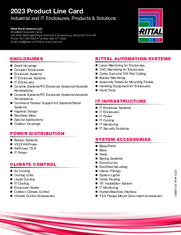 Document Center Rittal Corporation